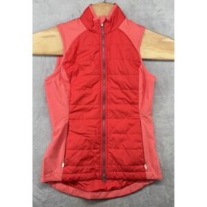 Zero Restriction Performance Primaloft Golf Vest Pink Womens's Size XS